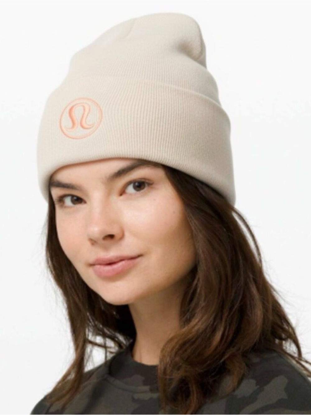 Unisex LULULEMON
Warm Revelation Beanie In Heathered Natural Ivory/orange✨ - Picture 3 of 8